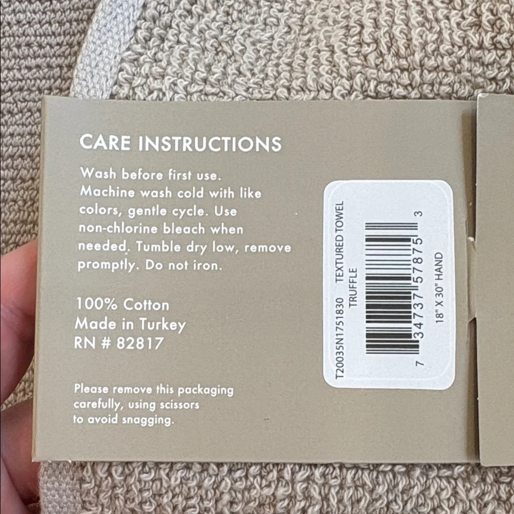 Kohler Tan Bath Towels Set of two!